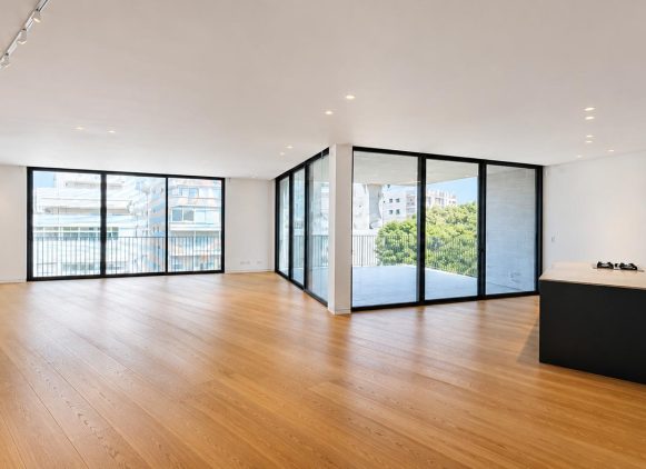 Luxury apartment on Rothschild Boulevard.